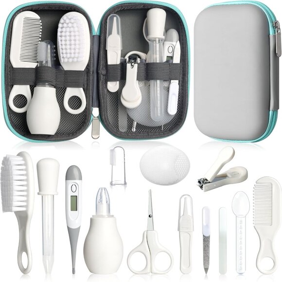 Other - Baby Grooming Kit, Infant Safety Care Set with Hair Brush Comb Nail Clipper Nasa
